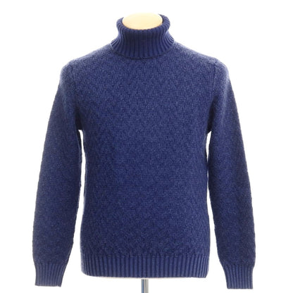 [New] CIRCOLO 1901 Wool Turtleneck Knit Navy [Size XS] [NVY] [A/W] [Condition Rank N] [Men&