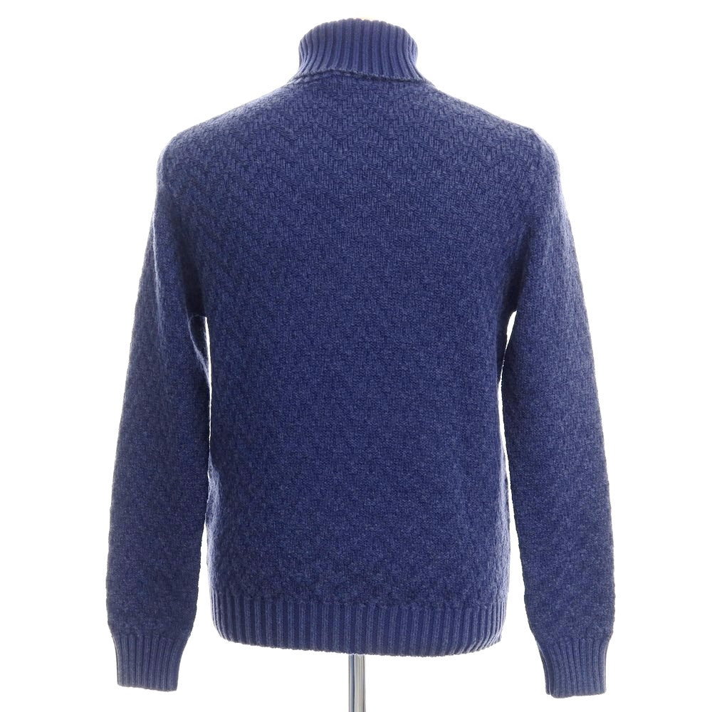 [New] CIRCOLO 1901 Wool Turtleneck Knit Navy [Size S] [NVY] [A/W] [Condition Rank N] [Men&