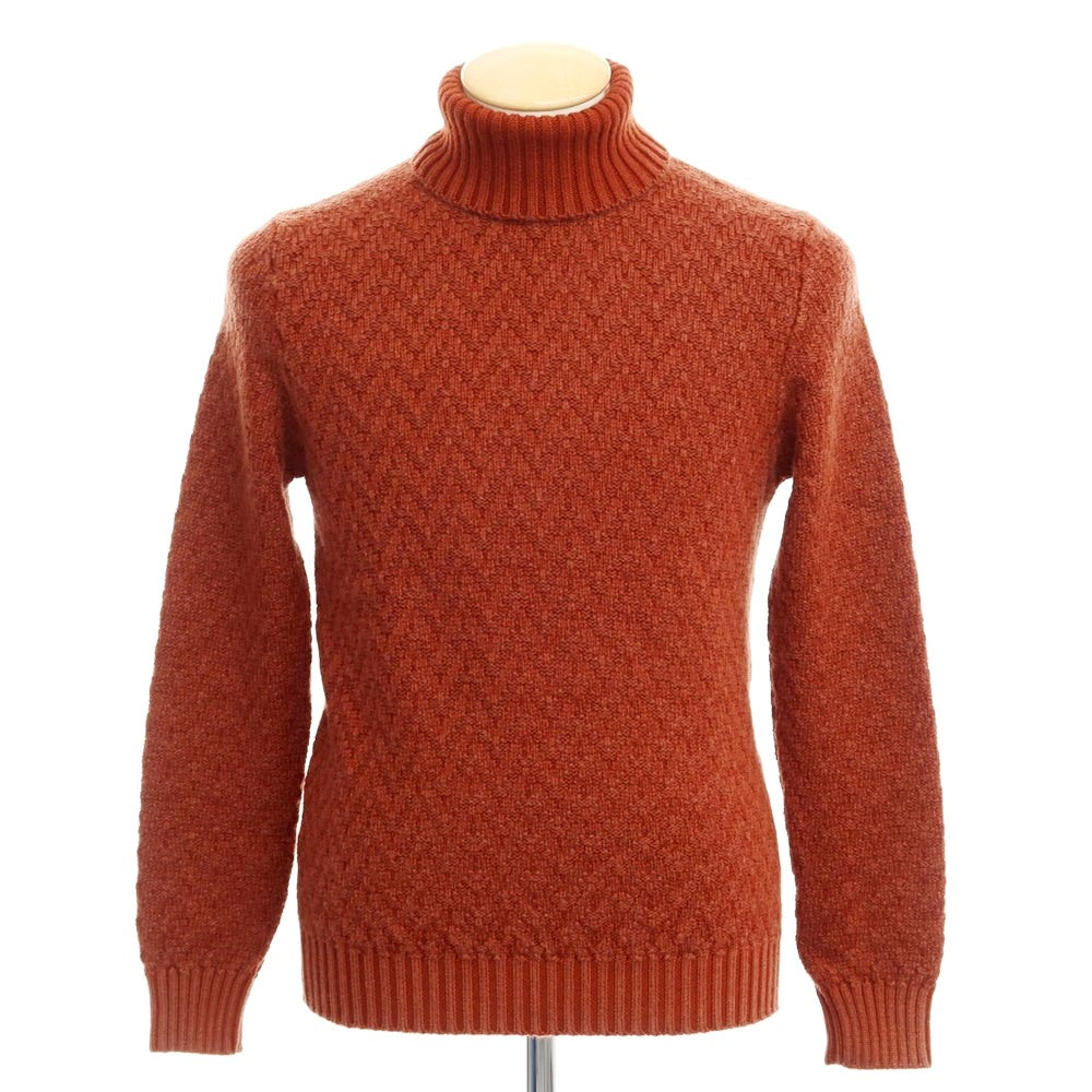 [New] CIRCOLO 1901 Wool Turtleneck Knit Orange Brown [Size XS] [BRW] [A/W] [Condition Rank N] [Men&