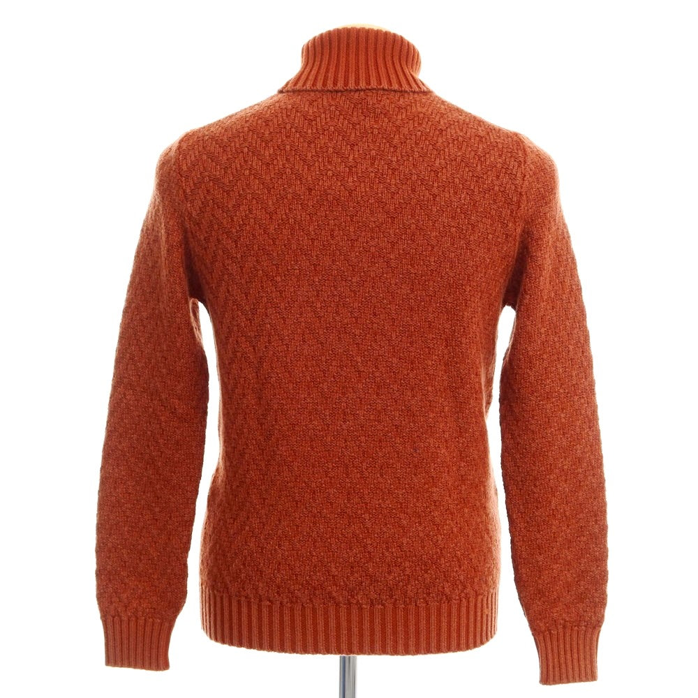 [New] CIRCOLO 1901 Wool Turtleneck Knit Orange Brown [Size XS] [BRW] [A/W] [Condition Rank N] [Men&