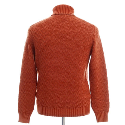 [New] CIRCOLO 1901 Wool Turtleneck Knit Orange Brown [Size M] [BRW] [A/W] [Condition Rank N] [Men&