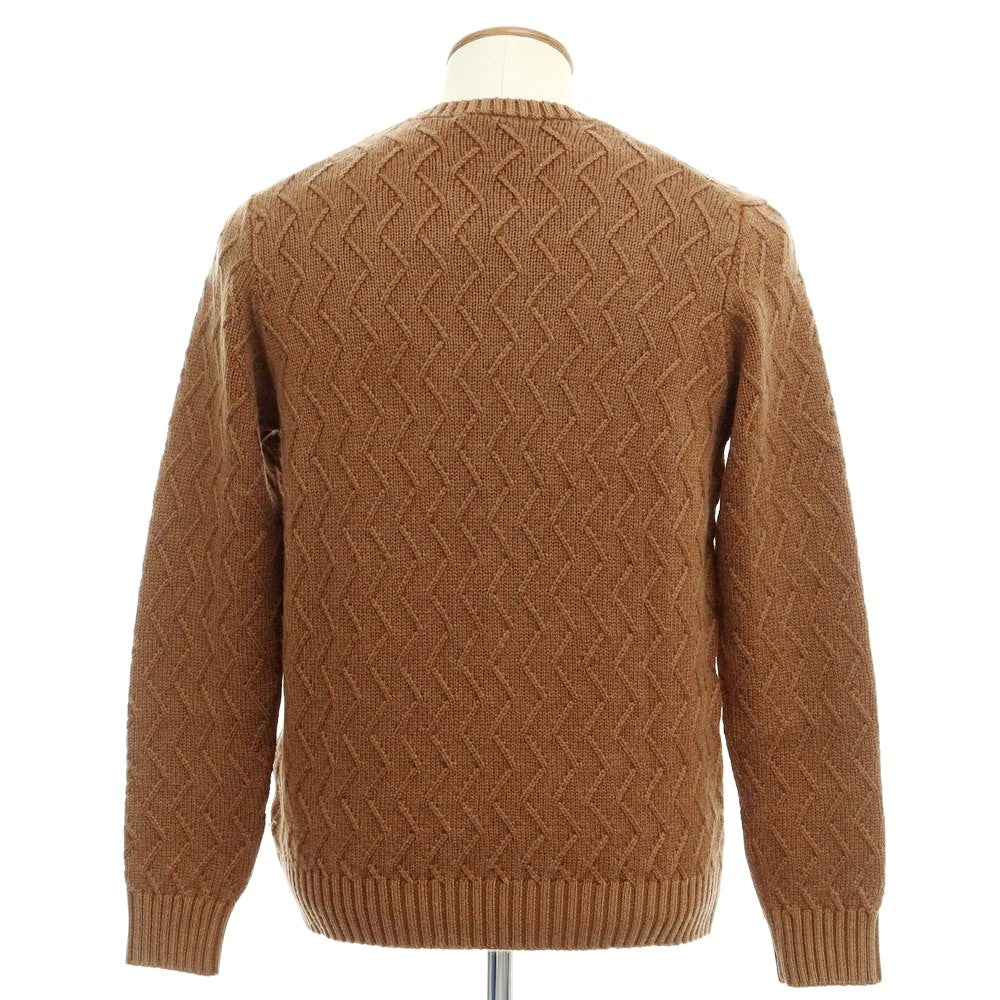 [New] CIRCOLO 1901 Wool Crew Neck Knit Brown [Size M] [BRW] [A/W] [Condition Rank N] [Men&