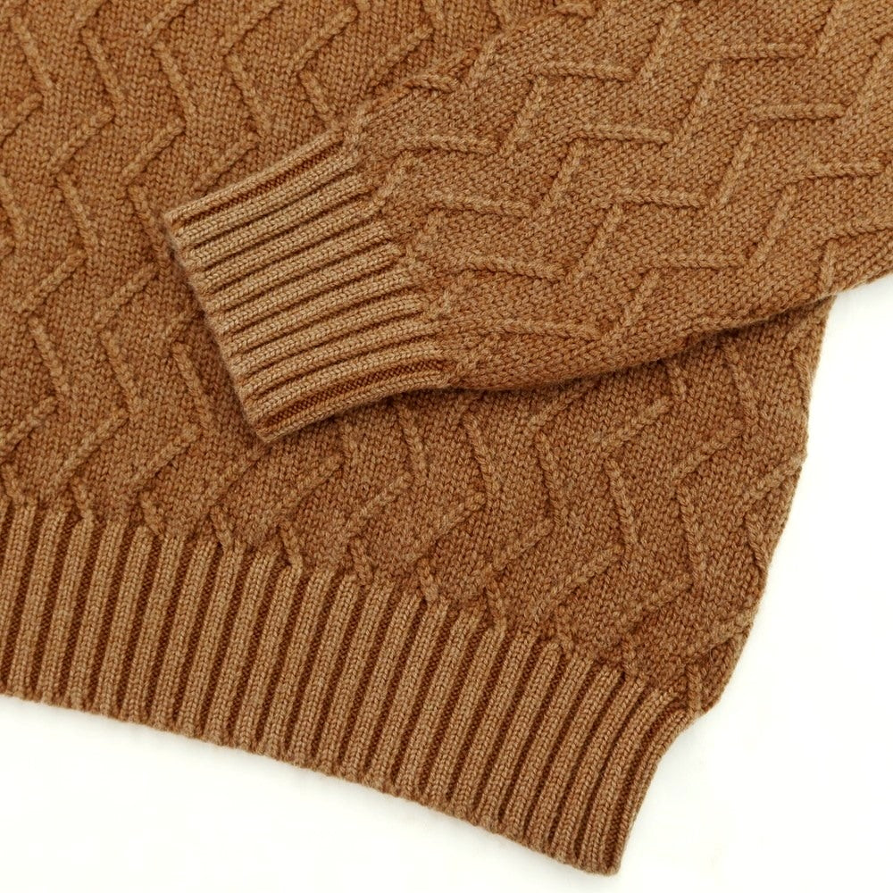 [New] CIRCOLO 1901 Wool Crew Neck Knit Brown [Size M] [BRW] [A/W] [Condition Rank N] [Men&