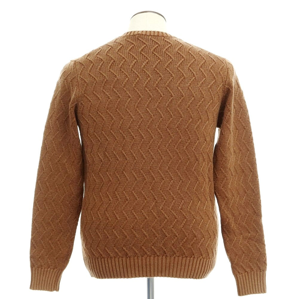 [New] CIRCOLO 1901 Wool Crew Neck Knit Brown [Size L] [BRW] [A/W] [Condition Rank N] [Men&