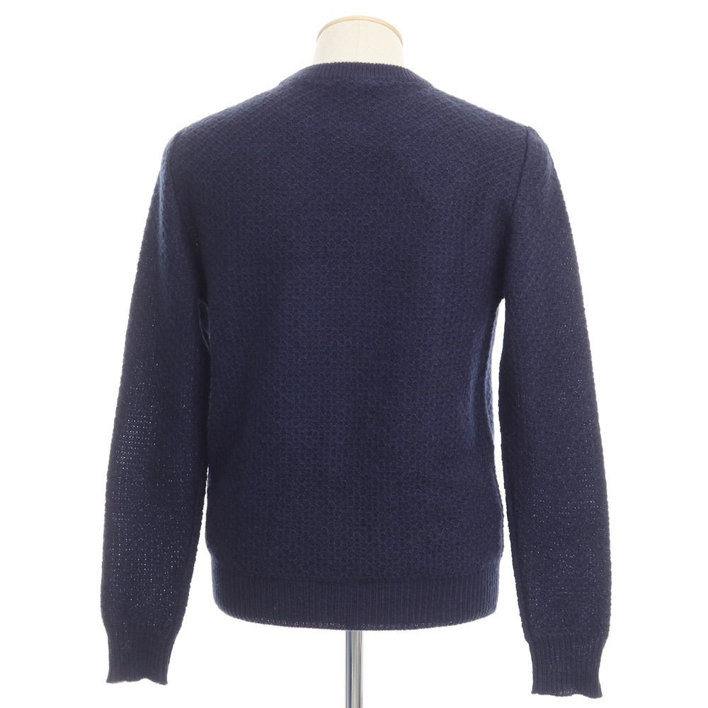 [New] LBM1911 Acrylic Wool Mohair Crew Neck Knit Navy [Size 44] [NVY] [A/W] [Condition Rank N] [Men&