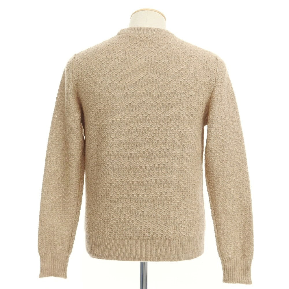 [New] LBM1911 Acrylic Wool Mohair Crew Neck Knit Beige [Size 44] [BEI] [A/W] [Condition Rank N] [Men&