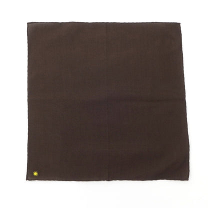 [New] Giannetto Cotton Pocket Square Brown [BRW] [S/S/A/W] [Condition Rank N] [Men&
