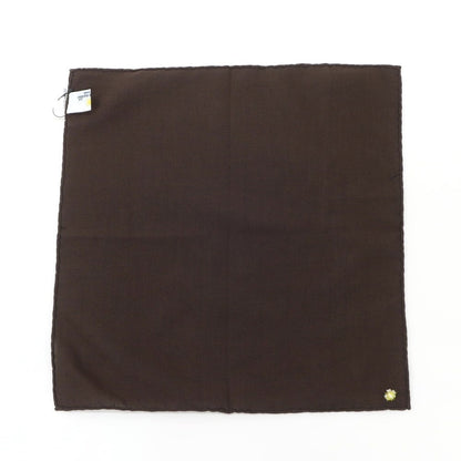 [New] Giannetto Cotton Pocket Square Brown [BRW] [S/S/A/W] [Condition Rank N] [Men&