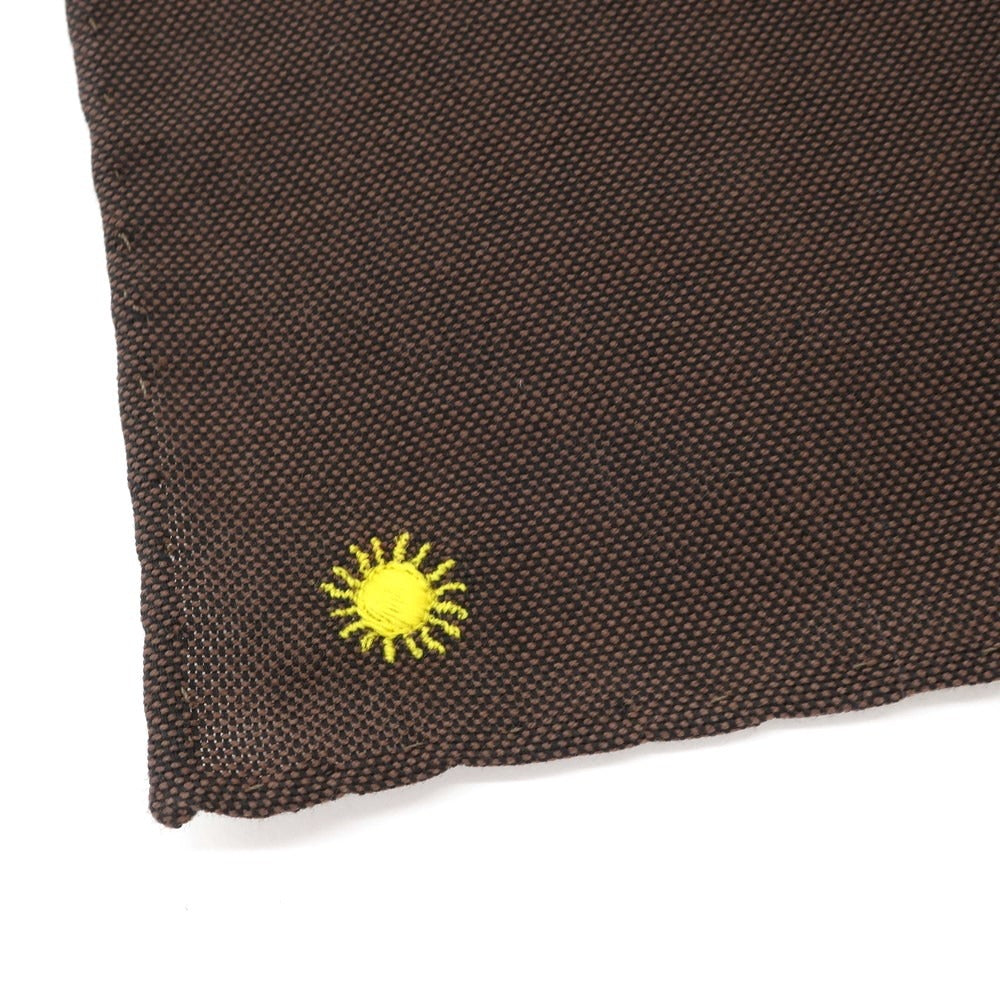 [New] Giannetto Cotton Pocket Square Brown [BRW] [S/S/A/W] [Condition Rank N] [Men&