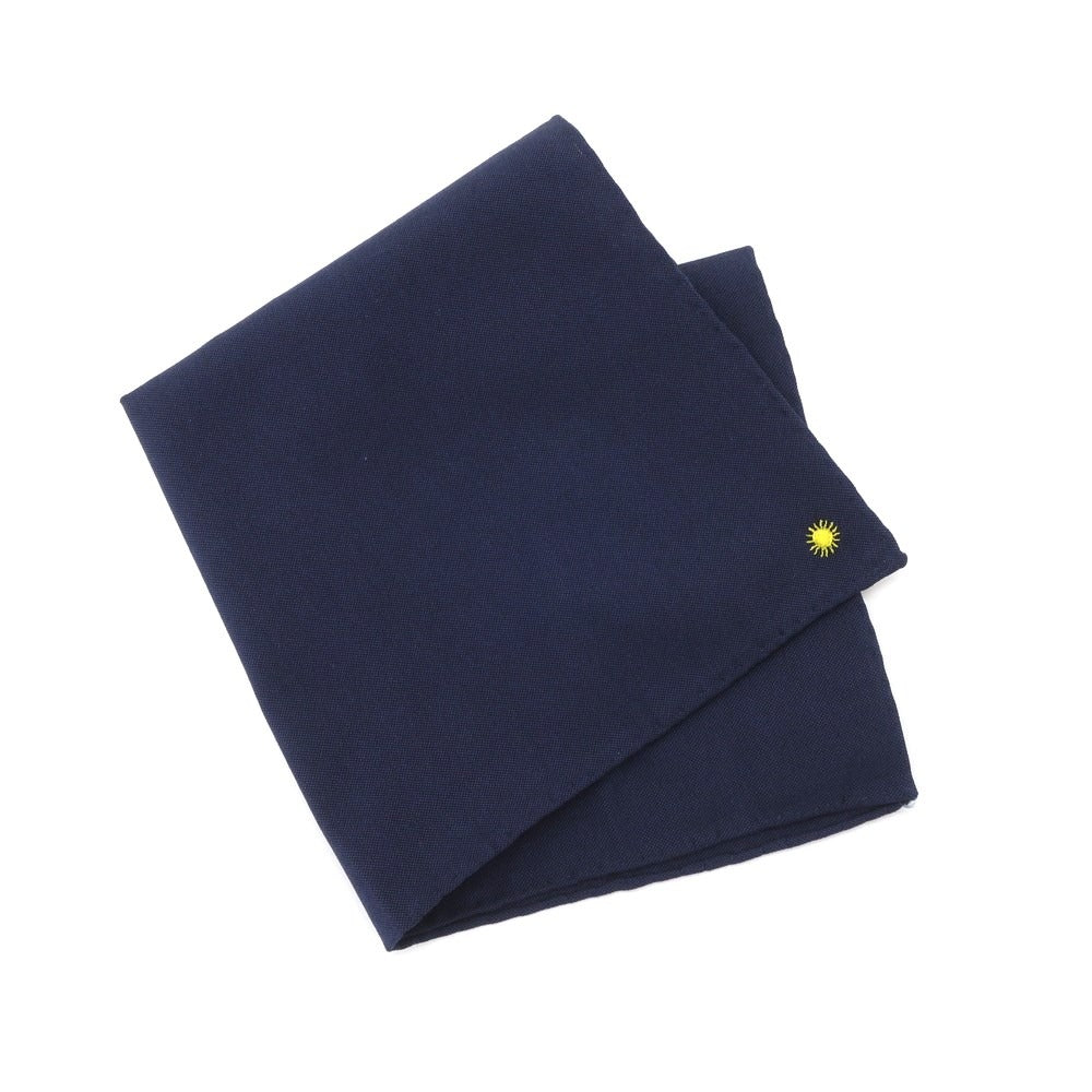 [New] Giannetto Cotton Pocket Square Navy [NVY] [S/S/A/W] [Condition Rank N] [Men&