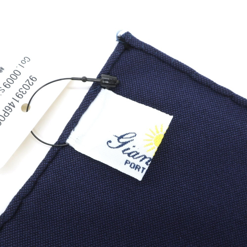 [New] Giannetto Cotton Pocket Square Navy [NVY] [S/S/A/W] [Condition Rank N] [Men&
