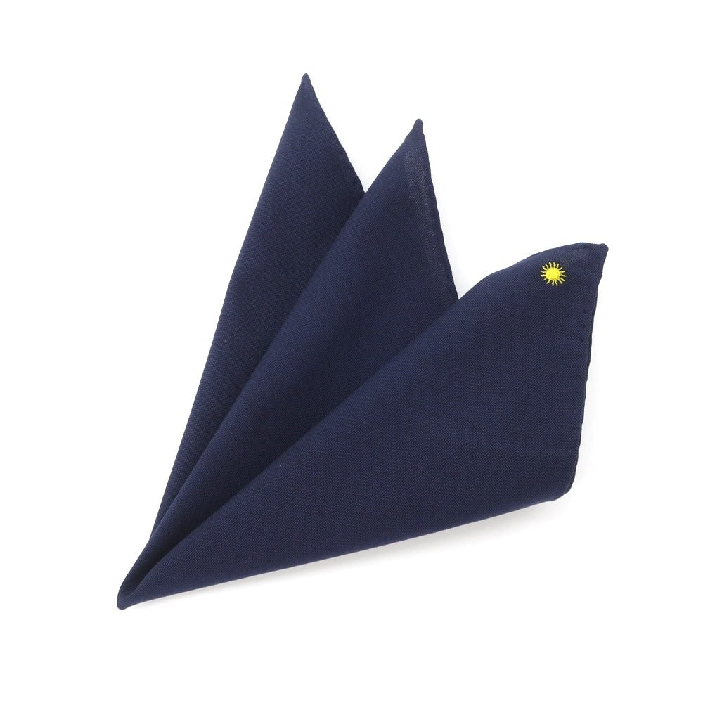 [New] Giannetto Cotton Pocket Square Navy [NVY] [S/S/A/W] [Condition Rank N] [Men&