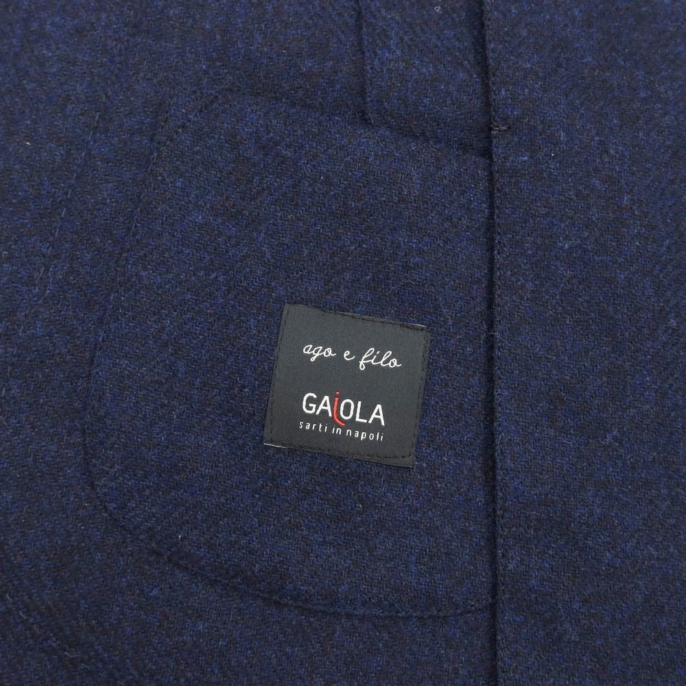 ガイオラ GAiOLA ウール 3B テーラードジャケット ネイビー【サイズ52 Drop.7】【メンズ】