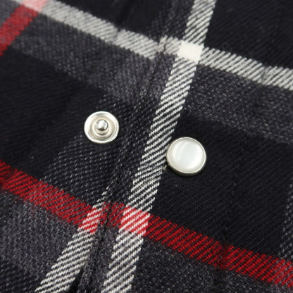 [Used] GUY ROVER Quilted Check Flannel Shirt Black x Red [Size L] [BLK] [A/W] [Condition Rank B] ​​[Men&