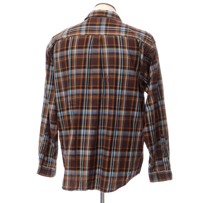 [Used] Patagonia Cotton Check Shirt Brown x Light Blue [Size L] [BRW] [S/S/A/W] [Condition Rank B] ​​[Men&