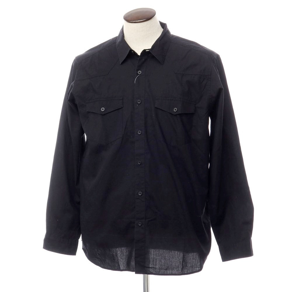 [Used] Patagonia Cotton Western Casual Shirt Black [Size L] [BLK] [S/S/A/W] [Condition Rank C] [Men&