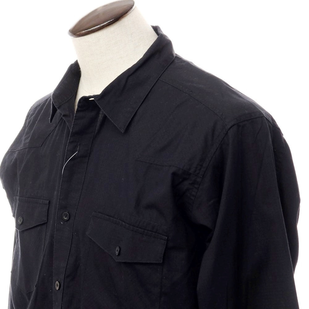[Used] Patagonia Cotton Western Casual Shirt Black [Size L] [BLK] [S/S/A/W] [Condition Rank C] [Men&