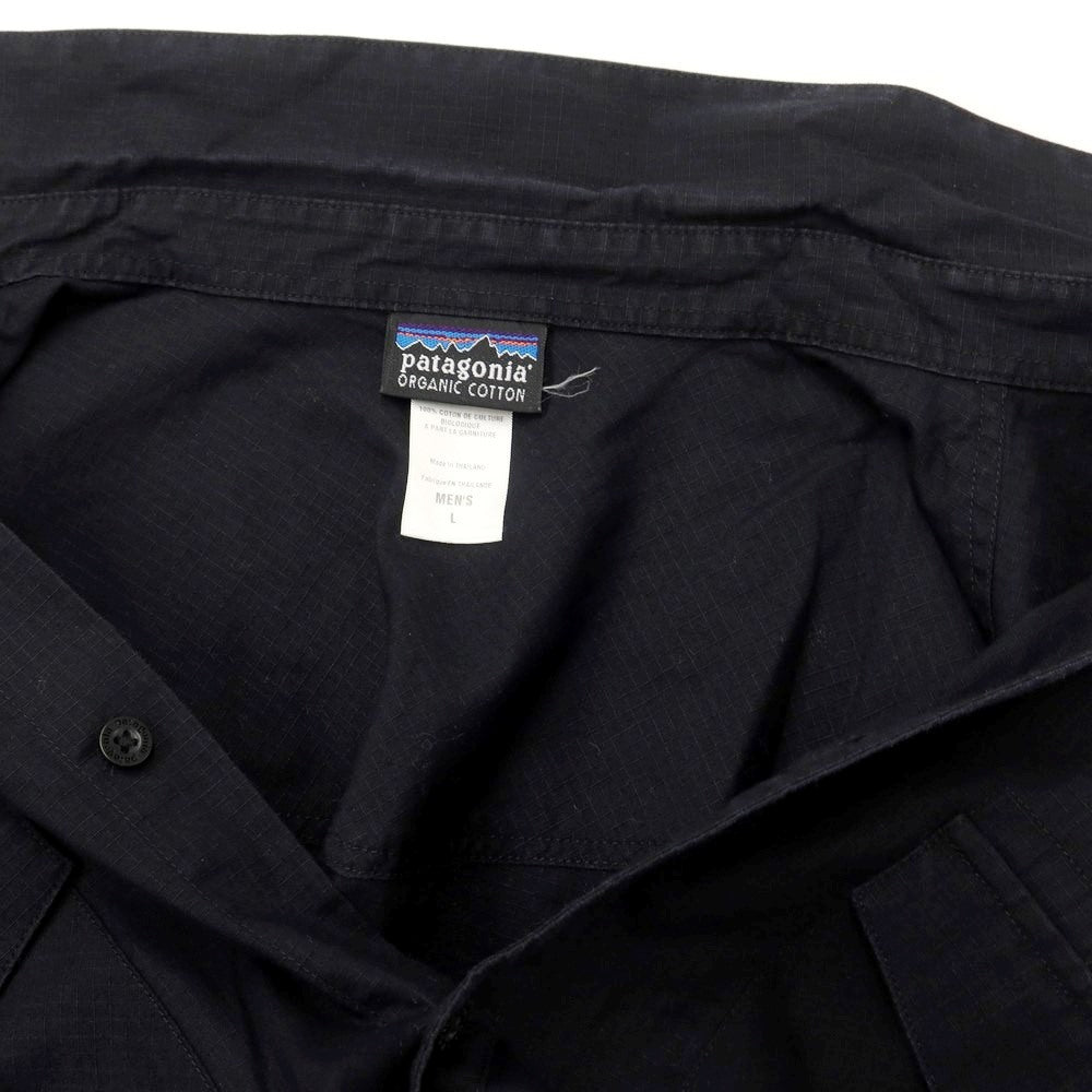 [Used] Patagonia Cotton Western Casual Shirt Black [Size L] [BLK] [S/S/A/W] [Condition Rank C] [Men&