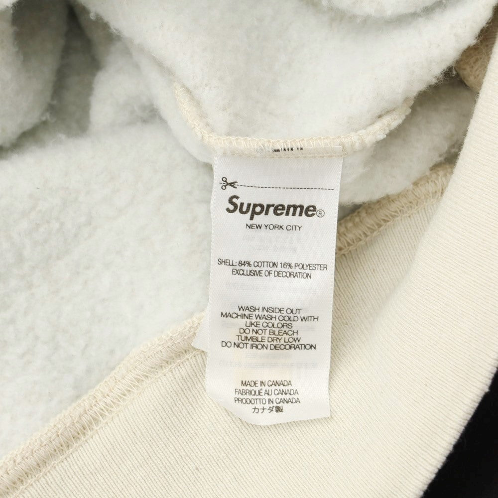 シュプリーム Supreme 2023年春夏 Overdyed S Logo Hooded Sweatshirt オーバーダイ スウェットパーカー グレージュ系【サイズL】【メンズ】