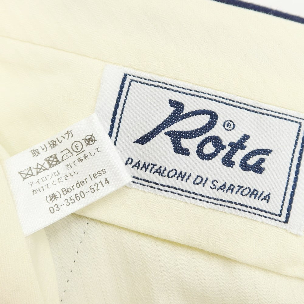 【中古】ロータ ROTA ウール ドレススラックスパンツ ネイビーブルー【サイズ51】【NVY】【A/W】【状態ランクA】【メンズ】【768987】
[DPD]