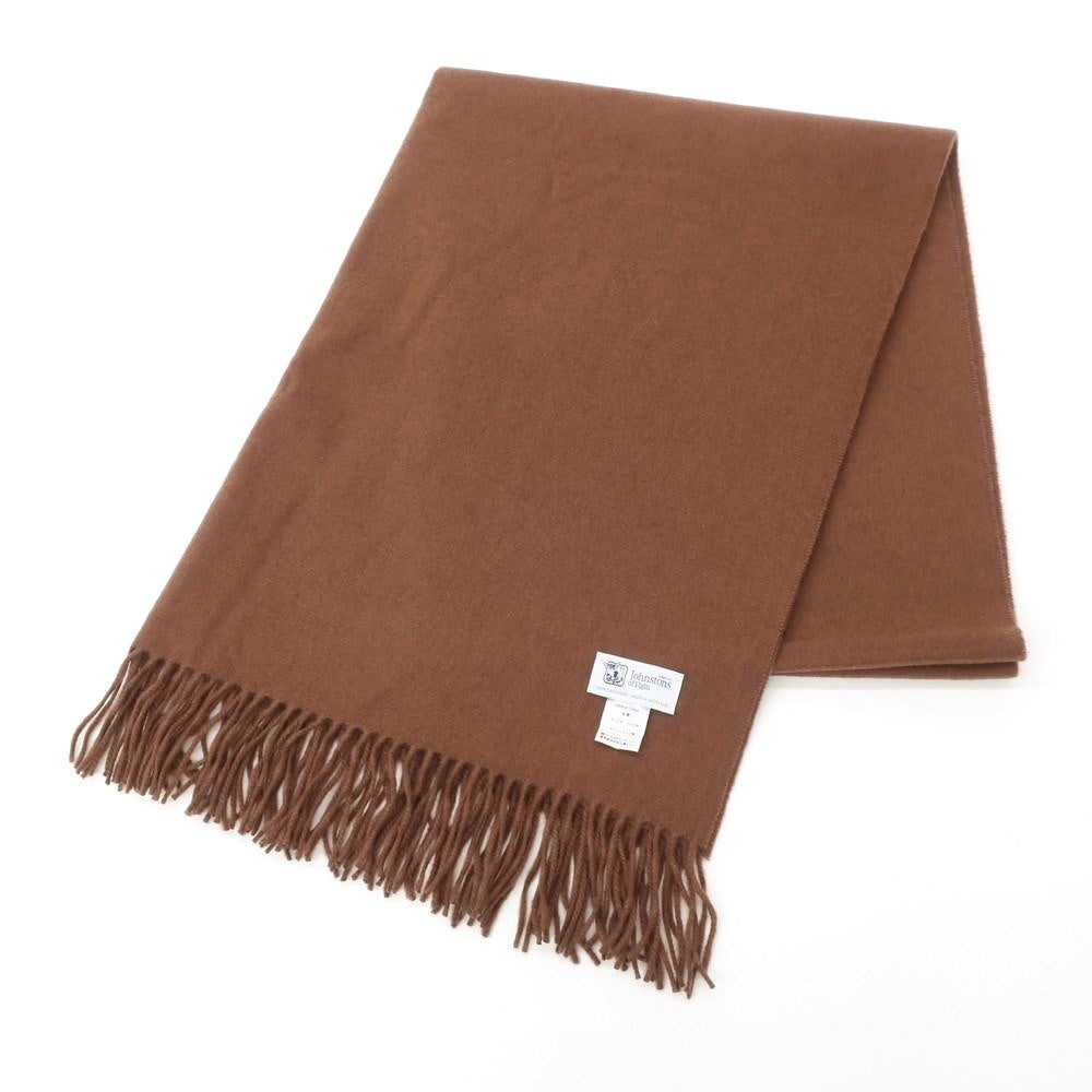 [Used] Johnstons JOHNSTONS Cashmere Large Stole Light Brown [BRW] [A/W] [Condition Rank A] [Unisex] [768977]
 [DPD]