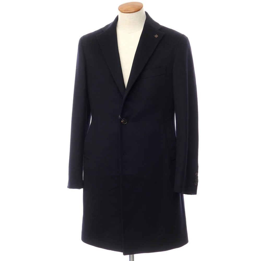 [Used] TAGLIATORE Wool Chesterfield Coat Navy [Size 46] [NVY] [A/W] [Condition Rank B] ​​[Men&