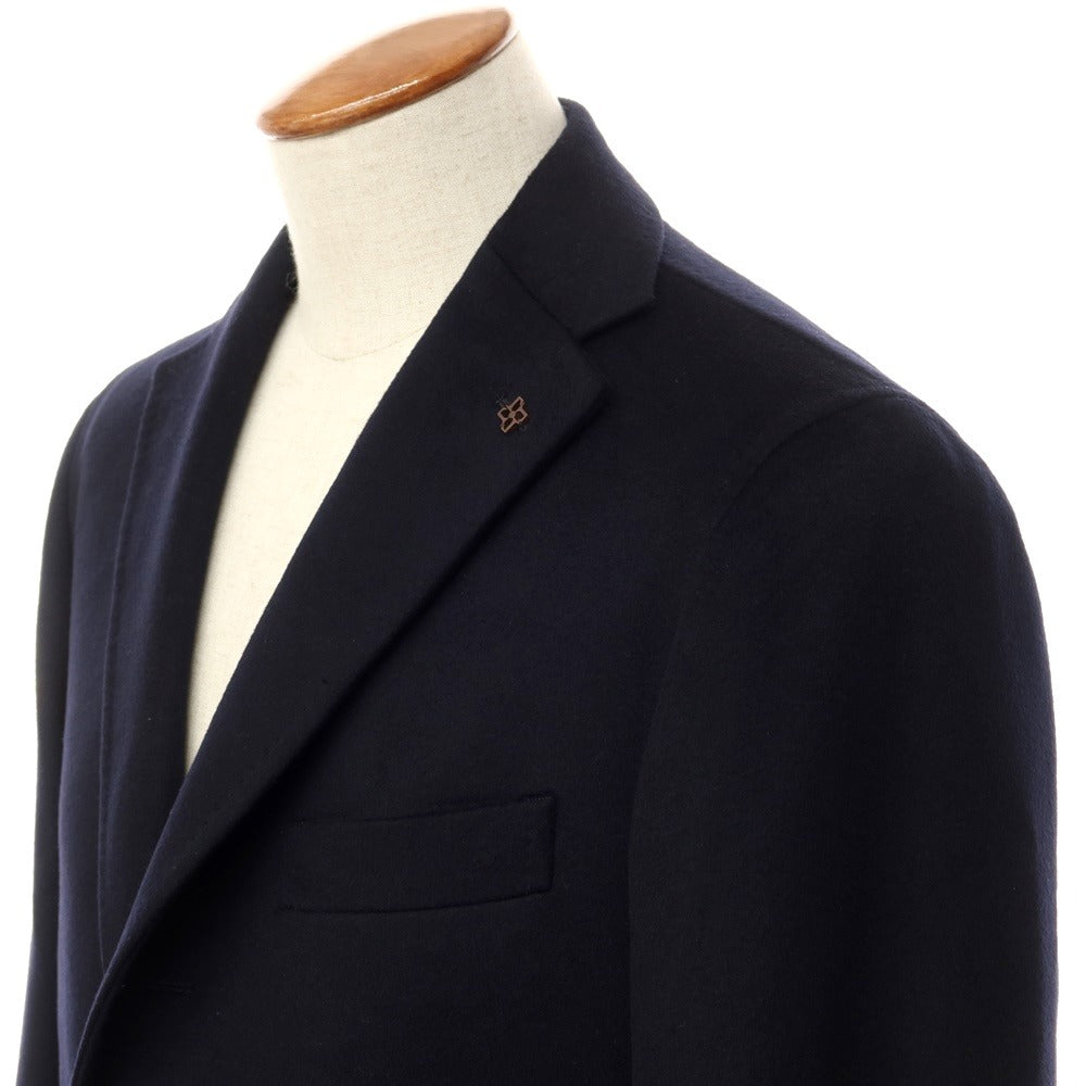 [Used] TAGLIATORE Wool Chesterfield Coat Navy [Size 46] [NVY] [A/W] [Condition Rank B] ​​[Men&