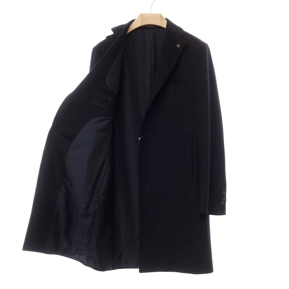 [Used] TAGLIATORE Wool Chesterfield Coat Navy [Size 46] [NVY] [A/W] [Condition Rank B] ​​[Men&