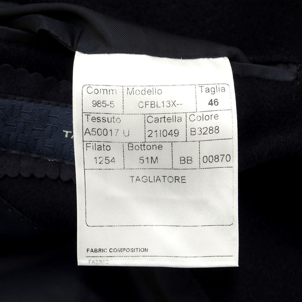 [Used] TAGLIATORE Wool Chesterfield Coat Navy [Size 46] [NVY] [A/W] [Condition Rank B] ​​[Men&