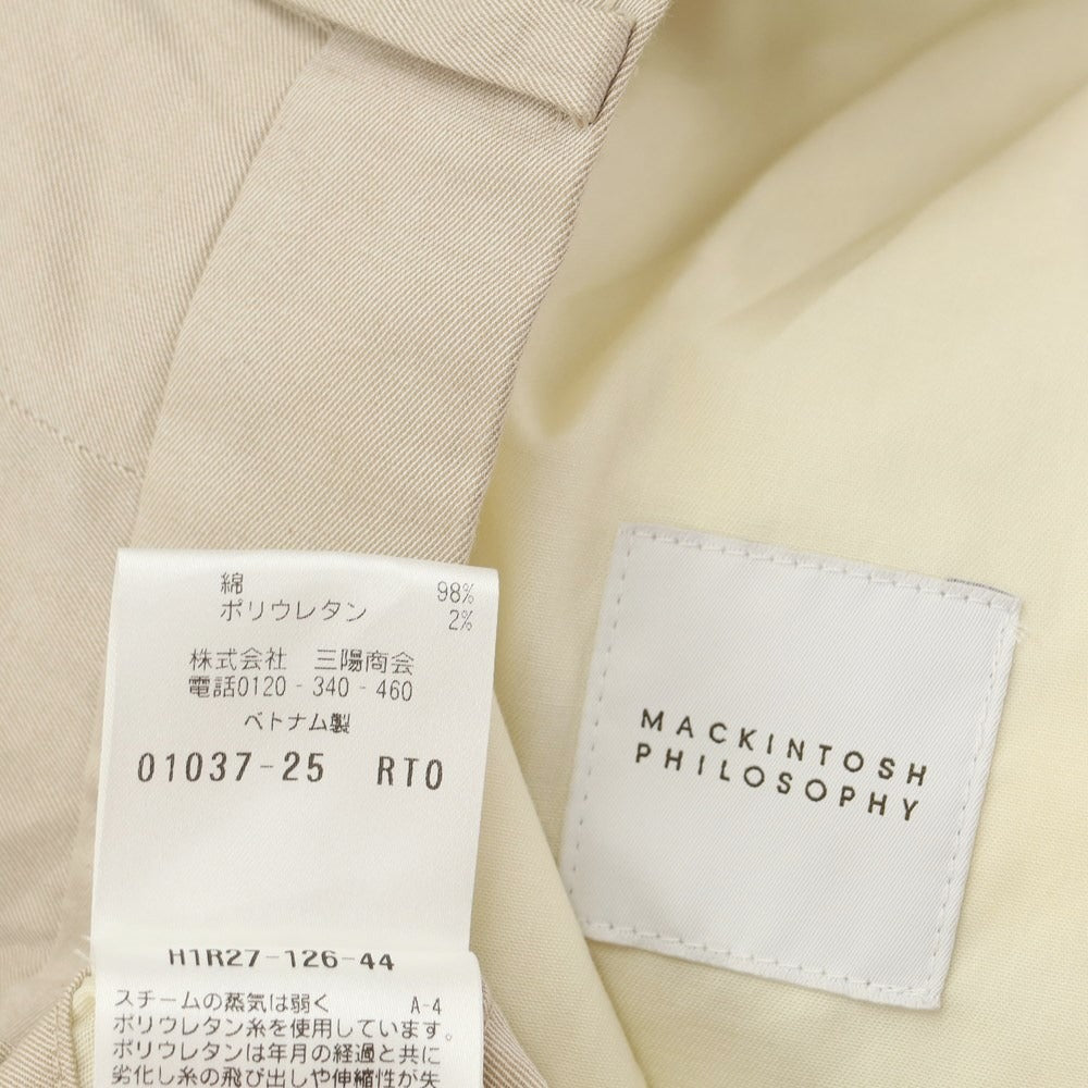 [Used] Mackintosh Philosophy Cotton Casual Slacks Pants Beige [Size 42] [BEI] [S/S] [Condition Rank B] ​​[Men&