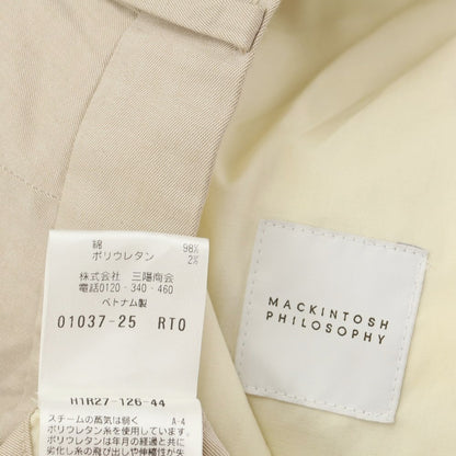 [Used] Mackintosh Philosophy Cotton Casual Slacks Pants Beige [Size 42] [BEI] [S/S] [Condition Rank B] ​​[Men&