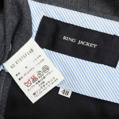 [Used] Ring Jacket, Wool Dress Slacks Pants, Grey [Size 48] [GRY] [A/W] [Condition Rank B] ​​[Men&