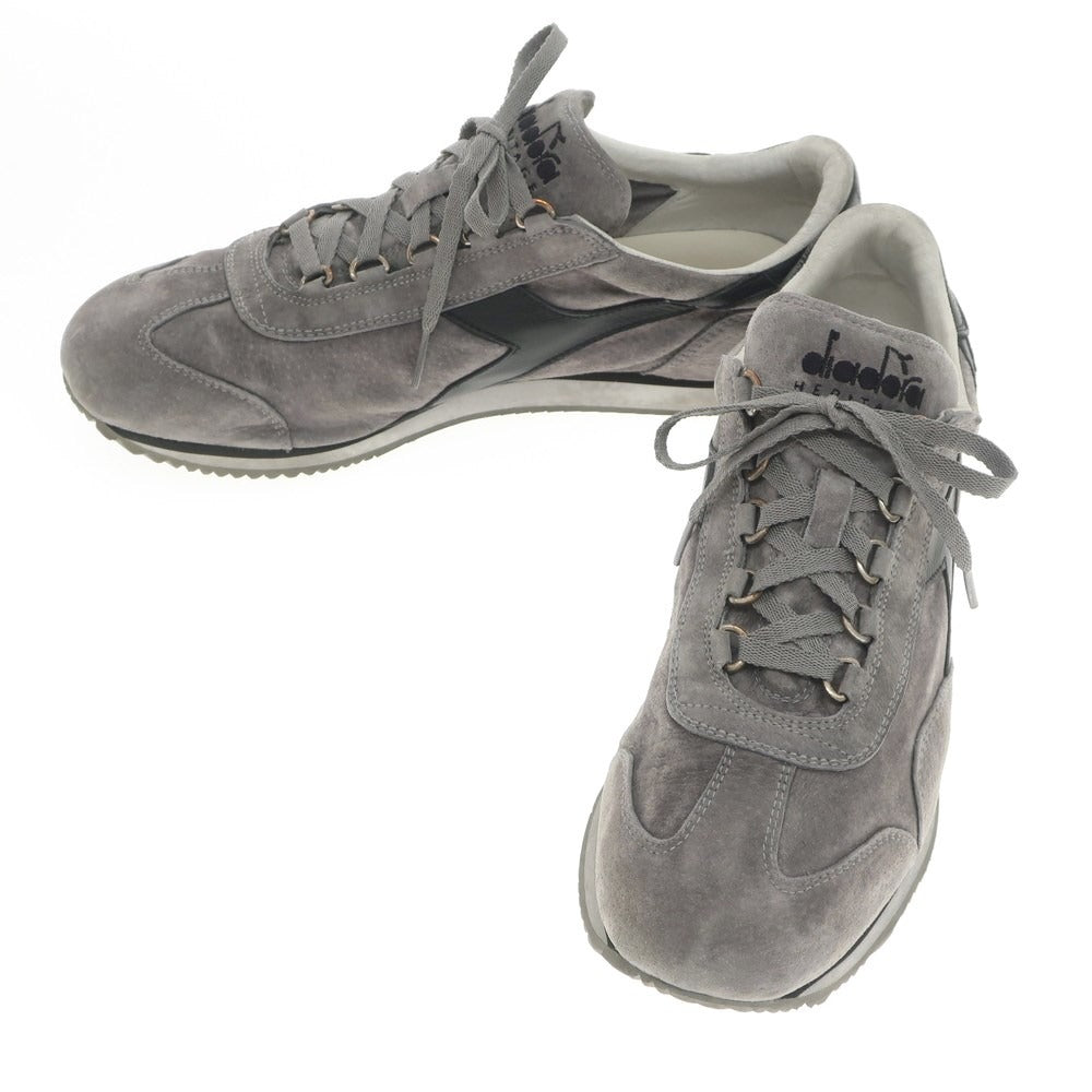 [Used] Diadora EQUIPE S.SW Nubuck Leather Sneakers Grey x Black [Size 26.5] [GRY] [S/S/A/W] [Condition Rank B] ​​[Men&