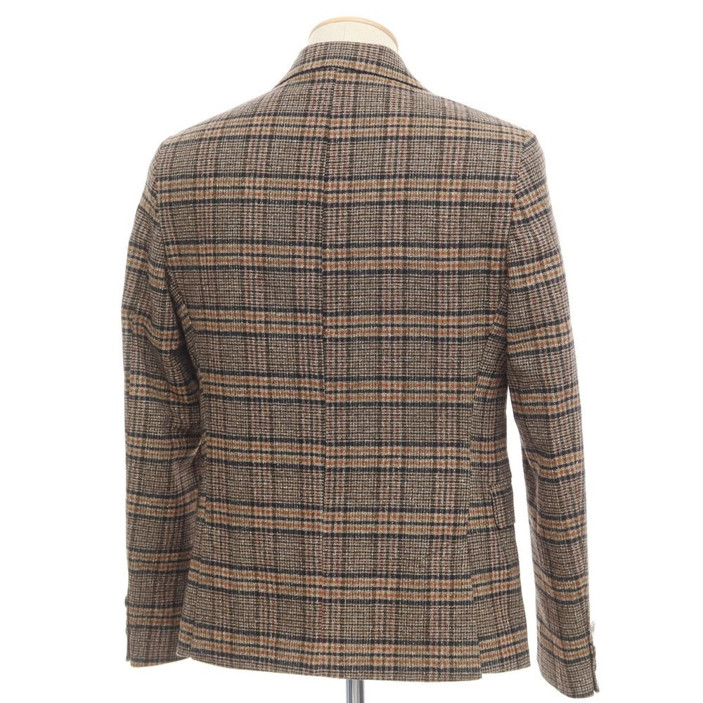 [New] KARL MOMMOO polyester tweed 2B casual jacket, brown [size 44] [BRW] [A/W] [Condition rank N] [Men&