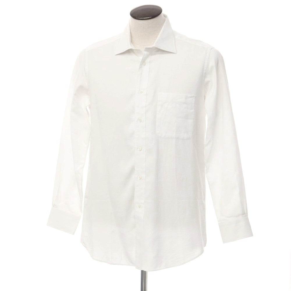 [Used] ISETAN MENS Cotton Dress Shirt White [Size not listed (approximately XL)] [WHT] [S/S/A/W] [Condition Rank B] ​​[Men&