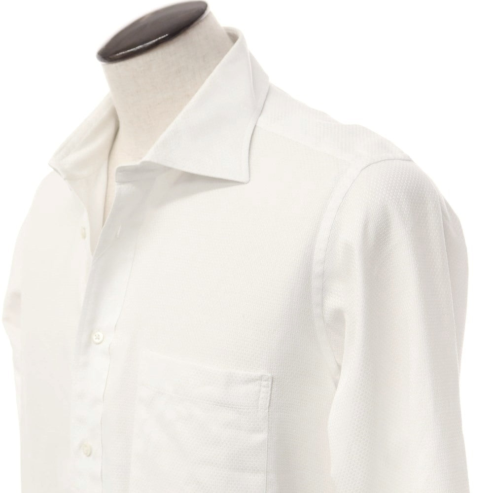 [Used] ISETAN MENS Cotton Dress Shirt White [Size not listed (approximately XL)] [WHT] [S/S/A/W] [Condition Rank B] ​​[Men&