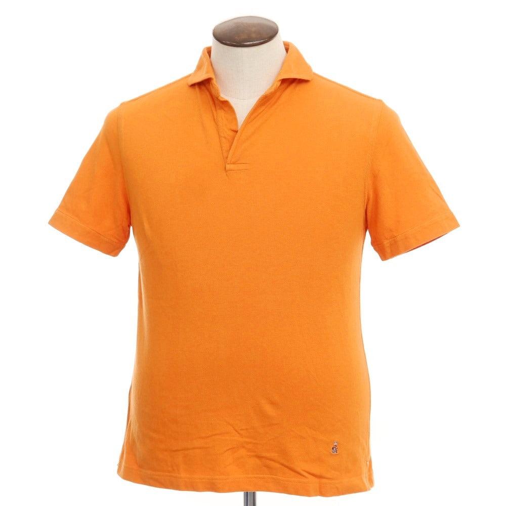 [Used] GUY ROVER Pique Cotton Short Sleeve Polo Shirt Orange [Size XL] [ORG] [S/S] [Condition Rank B] ​​[Men&