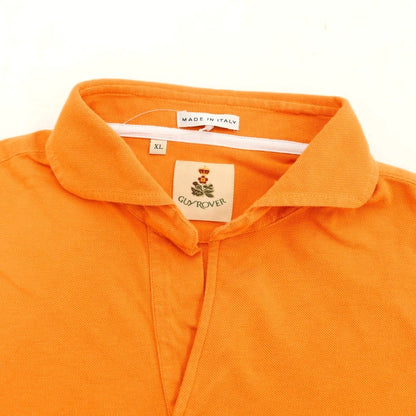 [Used] GUY ROVER Pique Cotton Short Sleeve Polo Shirt Orange [Size XL] [ORG] [S/S] [Condition Rank B] ​​[Men&