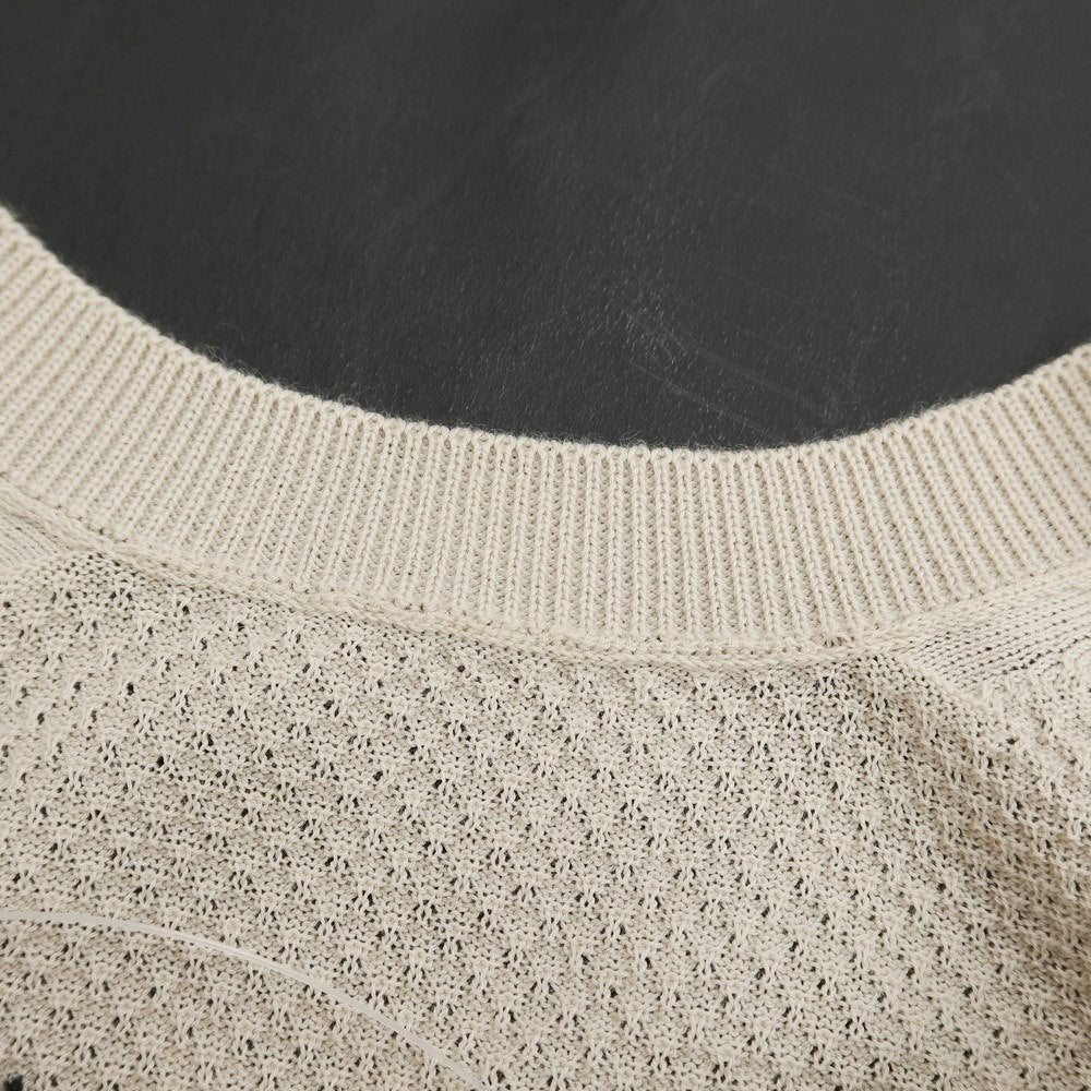 [Used] Roberto Collina ROBERTO COLLINA High gauge cotton short sleeve knit beige [Size 48] [BEI] [S/S] [Condition rank B] ​​[Men&