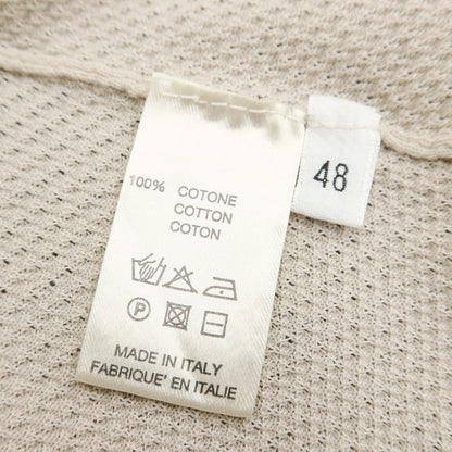 [Used] Roberto Collina ROBERTO COLLINA High gauge cotton short sleeve knit beige [Size 48] [BEI] [S/S] [Condition rank B] ​​[Men&