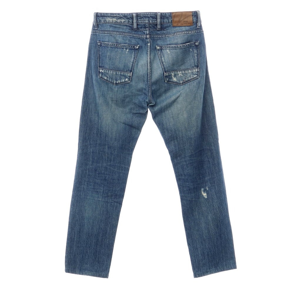 【新品】ピーティーゼロチンクエ PT05 ダメージ＆ブリーチ加工 デニムパンツ ジーンズ ネイビー【サイズ32】【NVY】【S/S/A/W】【状態ランクN】【メンズ】【769174】