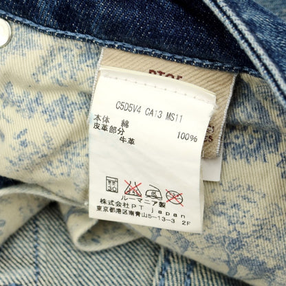【新品】ピーティーゼロチンクエ PT05 ダメージ＆ブリーチ加工 デニムパンツ ジーンズ ネイビー【サイズ32】【NVY】【S/S/A/W】【状態ランクN】【メンズ】【769174】