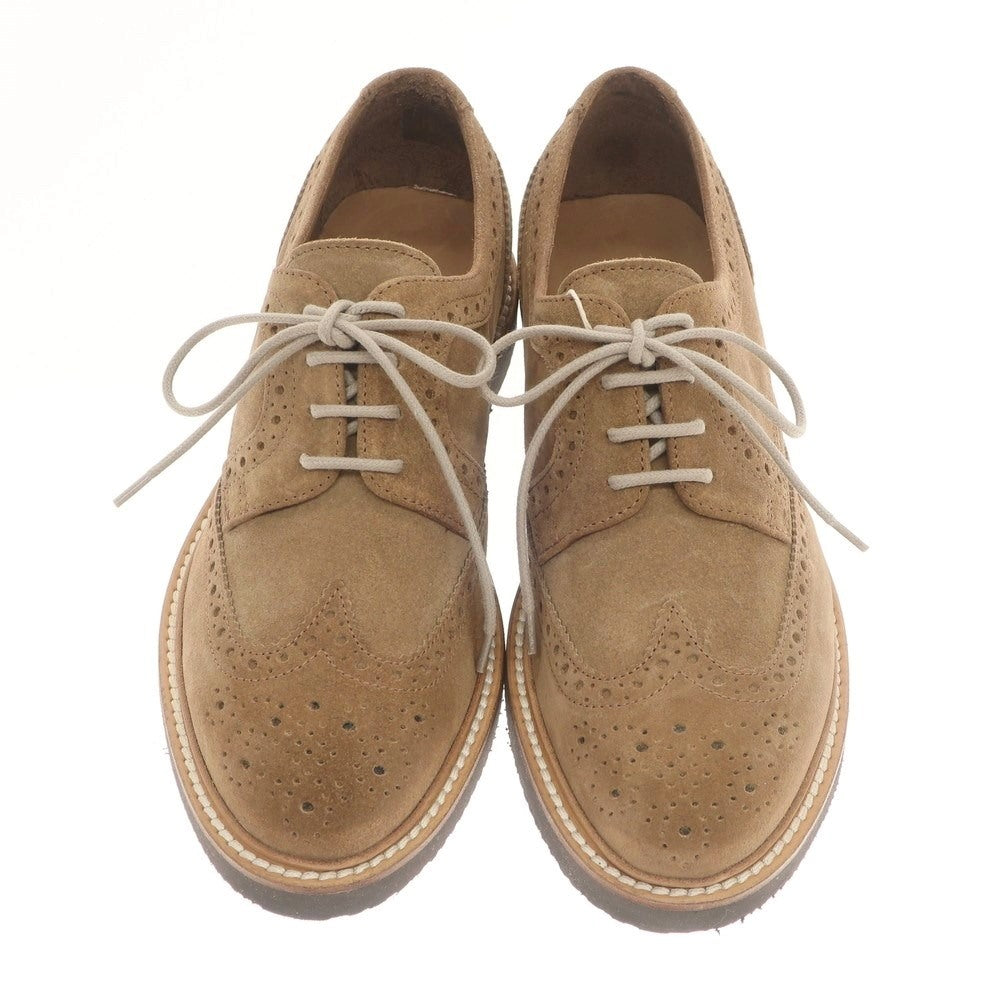 [Used] eleventy suede wingtip dress shoes, brown [size 39.5] [BRW] [S/S/A/W] [Condition rank A] [Men&