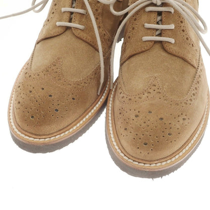 [Used] eleventy suede wingtip dress shoes, brown [size 39.5] [BRW] [S/S/A/W] [Condition rank A] [Men&