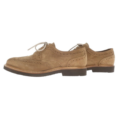 [Used] eleventy suede wingtip dress shoes, brown [size 39.5] [BRW] [S/S/A/W] [Condition rank A] [Men&