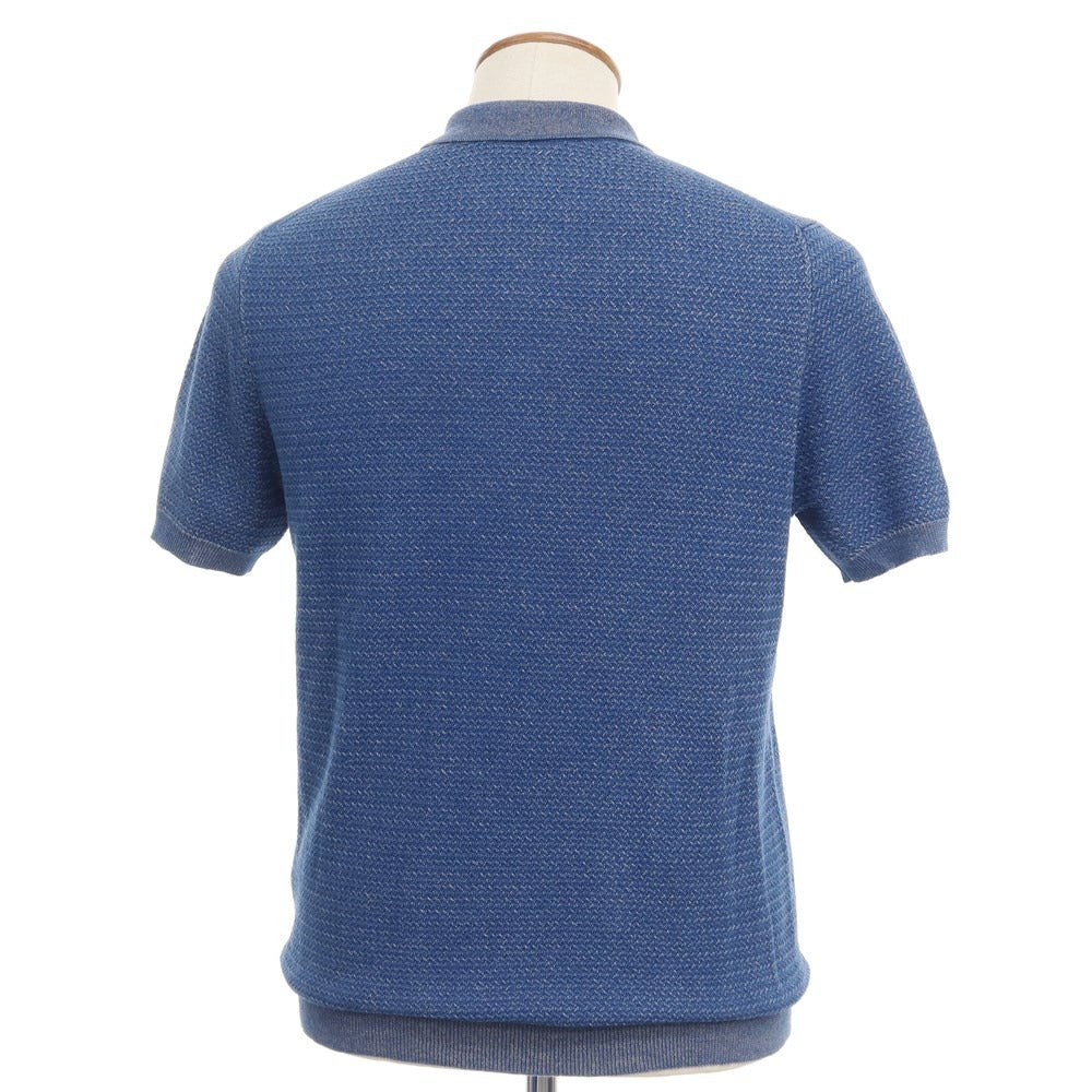 [Used] CIRCOLO 1901 Cotton Short Sleeve Polo Knit Blue [Size M] [BLU] [S/S] [Condition Rank B] ​​[Men&