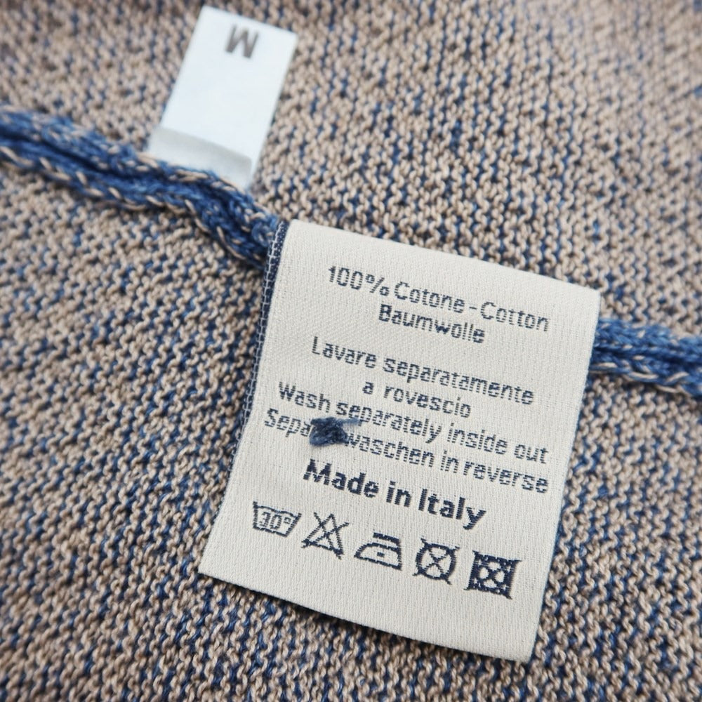 [Used] CIRCOLO 1901 Cotton Short Sleeve Polo Knit Blue [Size M] [BLU] [S/S] [Condition Rank B] ​​[Men&