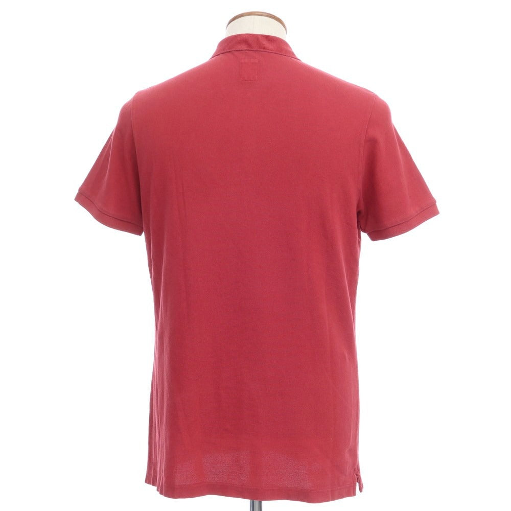 [Used] eleventy Pique Cotton Short Sleeve Polo Shirt Red [Size M] [RED] [S/S] [Condition Rank B] ​​[Men&