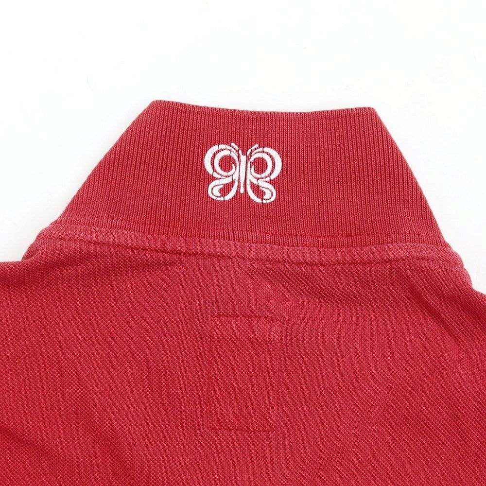 [Used] eleventy Pique Cotton Short Sleeve Polo Shirt Red [Size M] [RED] [S/S] [Condition Rank B] ​​[Men&