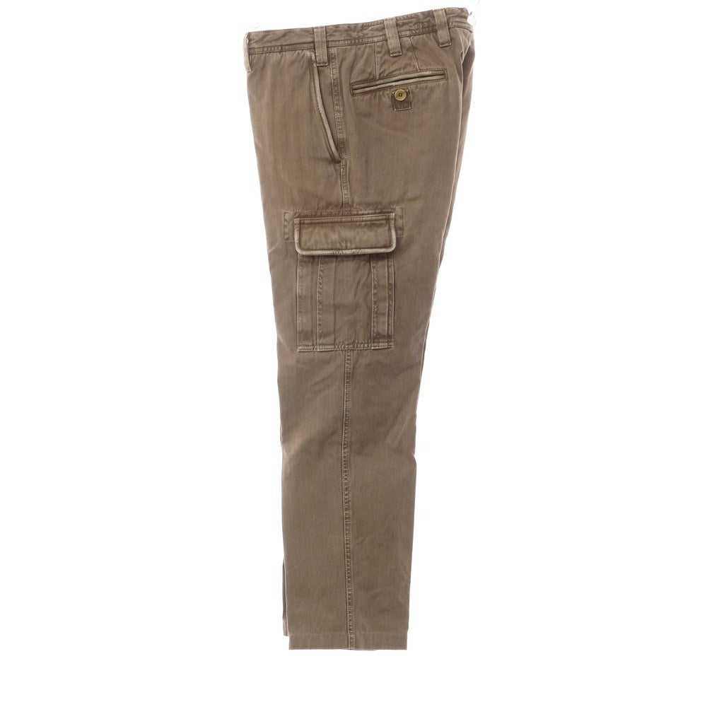 [Used] Icon Cotton Herringbone Cargo Pants, Brown [Size 48] [BRW] [S/S/A/W] [Condition Rank B] ​​[Men&